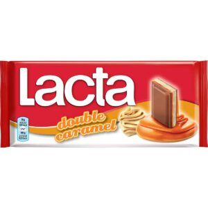 Προσφορά Lacta Σοκολάτα Double Caramel 100 gr για 1,02€ σε Χαλκιαδάκης