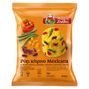 Προσφορά Μπάρμπα Στάθης Ρύζι Κίτρινο Mexicana Χωρίς Γλουτένη 600 gr για 2,69€ σε Χαλκιαδάκης