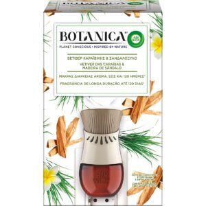 Προσφορά Airwick Botanica Αρωματικό Χώρου Ηλεκτρική Συσκευή Βετιβέρ Καραϊβικής & Σανδαλόξυλο 19 ml για 5,4€ σε Χαλκιαδάκης
