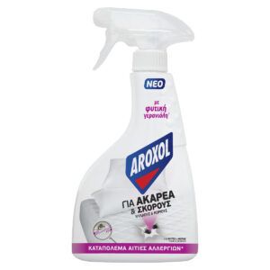 Προσφορά Aroxol Εντομοαπωθητικό Spray Για Ακάρεα & Σκόρους 300 ml για 5,52€ σε Χαλκιαδάκης
