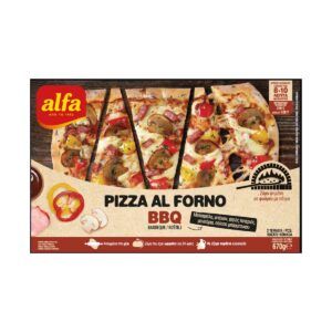 Προσφορά Alfa Πίτσα BBQ & Bacon 2 Τεμάχια 670 gr για 4,8€ σε Χαλκιαδάκης