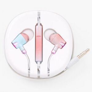Προσφορά Pastel Rainbow Silicone Earbuds για 10,19€ σε Claire's