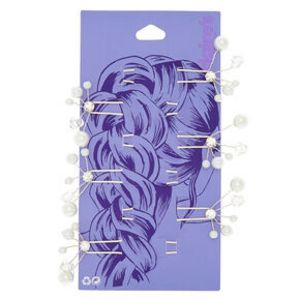 Προσφορά Silver Pearl & Glass Rhinestone Hair Pins - 6 Pack για 6,49€ σε Claire's