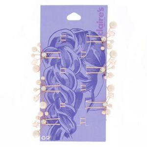 Προσφορά Rose Gold-tone Pearl Hair Pins - 6 Pack για 6,49€ σε Claire's
