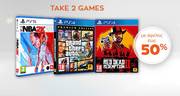Προσφορά Αγορά 2 παιχνιδιών PS4 και 5 με όφελος έως 50% για 